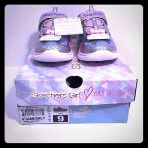 Skechers Girl Spirit Sprintz Size 9 New in box